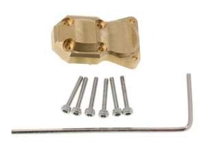 Alloy Machined Brass 11g Each Differential Cover for Axial 1/24 SCX24 - Picture 1 of 1