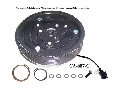 Embrague de aire acondicionado ajuste: Volvo V60 2015 - 2016 3,0 litros, hecho en EE. UU. por Maxsam (leer detalles) Foto 1 de 4