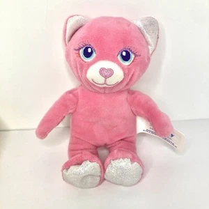 Build a Bear Pink Plush Smallfrys Buddies Soft Mini Toy 7” Teddy Kitty Toy - Picture 1 of 9