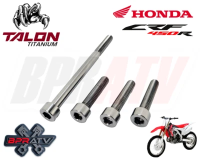 09-16 Honda CRF450R CRF 450R BPR Garra Titanio Bomba de Agua Cubierta Pernos Kit Foto 1 de 4