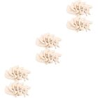 3 Pack Wooden Embellishments Bird Decorative Pendant Chips Craft Colorless