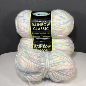 Sensations PASTEL RAINBOW CLASSIC 11 oz filato acrilico 2-1/2 matassine - Foto 1 di 8