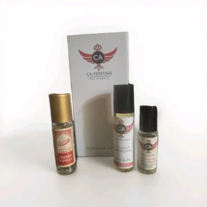 CA perfume Oil FLOWERBLOOM dupe /cherry Vanilla Body Oil/amber rouge saffron - Picture 1 of 1