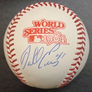 Darrell Evans Autographed Official 1984 World Series MLB Baseball - Picture 1 of 1
