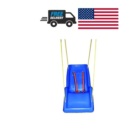 Asiento columpio reclinable de cuerpo completo con arnés de seguridad para niños con necesidades especiales Foto 1 de 2