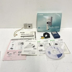 Canon PowerShot SD1000 7.1MP Digital ELPH Camera - Picture 1 of 7