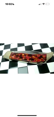 Case XX Classic clasp mint cherry chip beautiful colors 1 of 130 u - Image 1 of 4