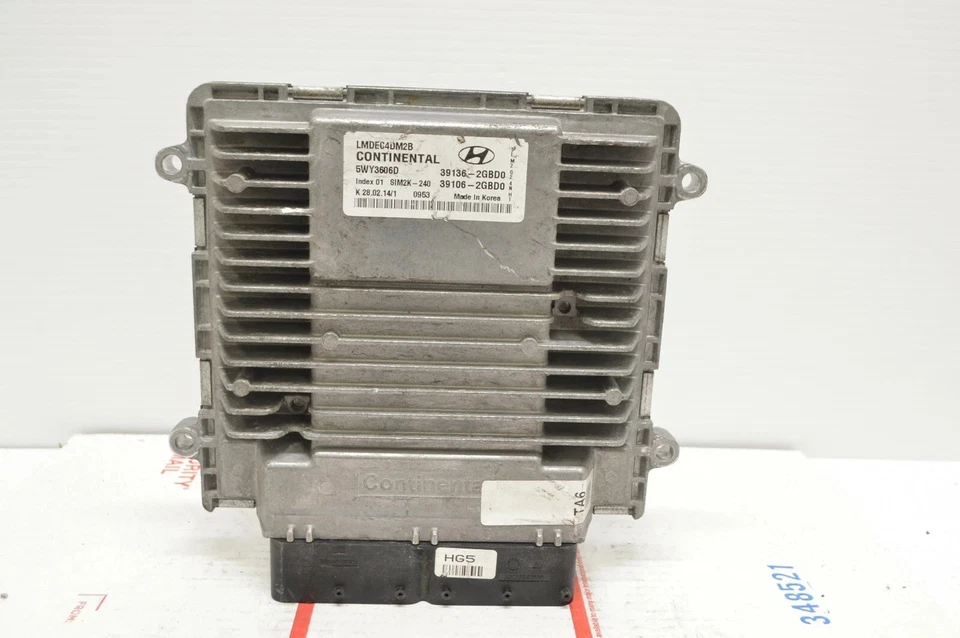Блок управления двигателем 2014 2015 Hyundai Tucson 39136-2GBD0 ECM D26 014 - Изображение 1 из 4