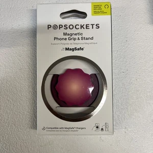 Popsockets MAGSAFE MOLDEADO FLOR PÉTALO VINO TINTO - Empuñadura magnética para teléfono y soporte - Imagen 1 de 1