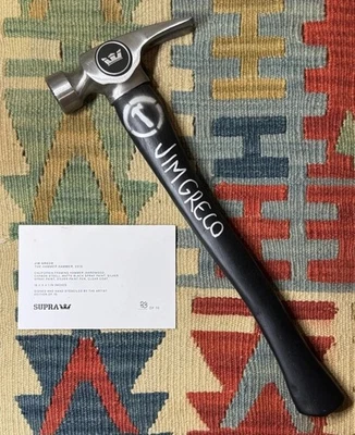 Jim Greco Edición Limitada Hammer 2013 33/70 Firmado Supra F&F Tienda Exclusivo RARO Foto 1 de 4