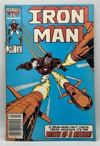 Marvel Comics - Iron Man #208 (1986) VG/B&B/CS - Picture 1 of 10