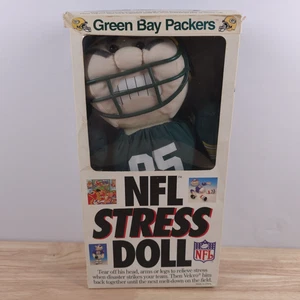 Vintage NFL Stress Doll Packers Green Bay Herzinfarkt Pack Tear Apart Plüsch - Bild 1 von 7
