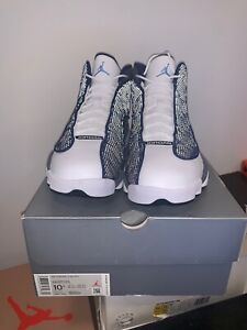 Size 10.5 - Jordan 13 Retro Mid Blue Flint