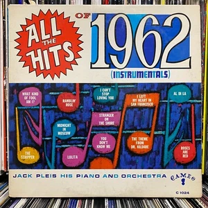 JACK PLEIS HIS PIANO & ORCHESTRA - ALL THE HITS OF 1962 (VINYL LP) CAMEO C 1024 - Imagen 1 de 4
