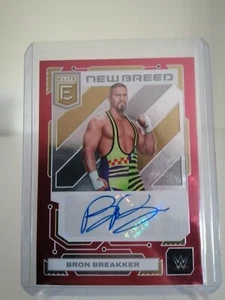 2023 Panini - Donruss Elite WWE Bron Breakker Auto 31/49 - Foto 1 di 2