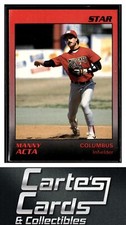 Manny Acta 1989 Star Columbus Mudcats #1  Houston Astros