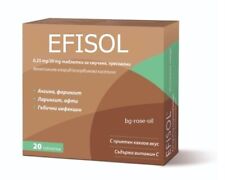 Efisol for sore throat 250 mg 20 lozenges Teva