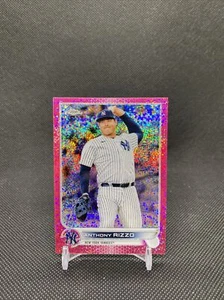 Anthony Rizzo Topps Chrome 2022 Speckle Magenta Refractor /350 #73 - Picture 1 of 2
