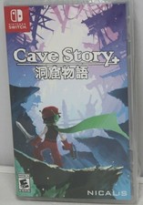 Cave Story+ Launch Edition / Manual, Mini CD, Keychain Nintendo Switch NEW RARE