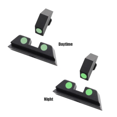 Upgraded Version Glow Night Sights For Glock 17,19,23,26,27,33,35,37,39,44 - Image 1 of 4