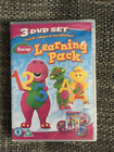Barney Learning Pack DVD 2011 3 DVD Set New Sealed