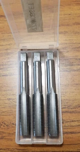JUEGO DE GRIFOS 10 mm x 1,25 Acero al Carbono Métrico 3 Piezas Tapón Cónico Fondo - Imagen 1 de 3