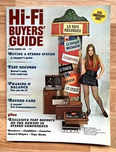 HI-FI BUYERS' GUIDE Spring Summer 1969 Magazine Stereo Turntables Tape Decks - Imagen 1 de 1