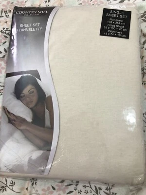 Juegos de frannalette crema única molino campo hoja plana 1 funda almohada Foto 1 de 4