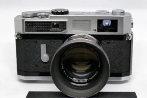 Canon 7 Rangefinder with Canon 50mm f/1.4 L39 Lens & Canon Lens Hood - Picture 1 of 12