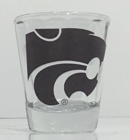 Kansas State Wildcats KSU Heavy Shot Glass Cover