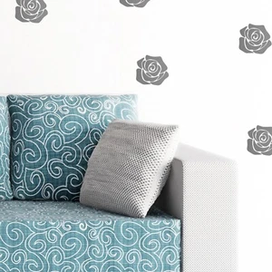 Rosen Vinyl Wandbild Aufkleber Abziehbild Wohnzimmer Küche Schlafzimmer Wohndeko - Bild 1 von 4