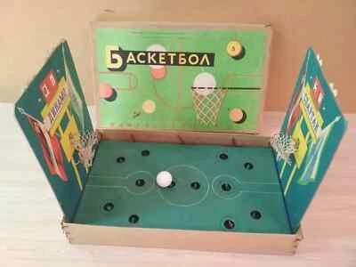 Raro juego de mesa vintage baloncesto años 70 URSS. Foto 1 de 4