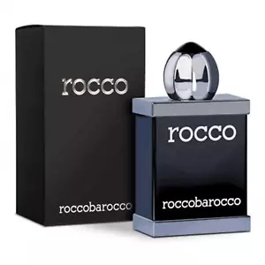 ROCCOBAROCCO ROCCO BLACK EDT UOMO 100ML PROFUMO ORIGINALE INTENSO FRESCO - Foto 1 di 1