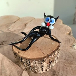 GLASS Animals. Murano glass art  mouse .A souvenir. Toy. Handmade . - Picture 1 of 10