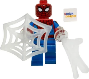 LEGO Superheroes: Spider-Man Minifigure with Web Accessories - Picture 1 of 5