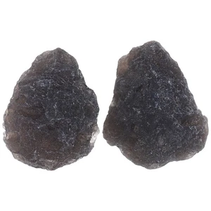2 Pezzi Meteorite Esemplare Grezzo Minerale Studente Pietra Collezione Roccia - Foto 1 di 12