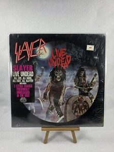 Slayer Live Undead 1987 LP In Shrink w/ Hype Sticker Metal Blade Records - Picture 1 of 12