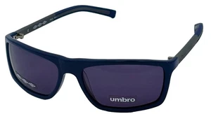 Umbro Sunglass Mens Blue, Light Smoke Lens Plastic Sport Wrap GS03 - Picture 1 of 13