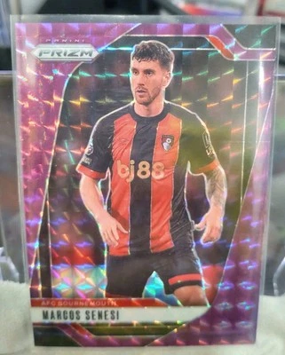 2024-25 Panini Prizm Premier League - Marcos Senesi #187 Purple Prizm 10/249 - Image 1 of 2