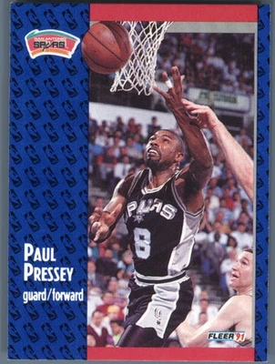 1991-92 Fleer #186 Paul Pressey - Image 1 of 2