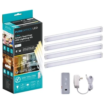 Smart LED Under Cabinet Lighting Kit, Motion Sensor, Dimmabl... - Image 1 of 4