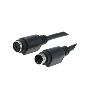 CAB-PS2WG/5-BK Kabel PS/2 Buchse,PS/2 Stecker 5m schwarz 1: 1 Verbindung BQ CABL - Afbeelding 1 van 1