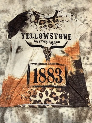 Camiseta para mujer talla mediana Yellowstone/1883 sin marca Foto 1 de 4