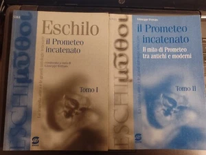 IL PROMETEO INCATENATO ESCHILO A CURA G.FERRARO SIMONE 9788824441728 - Foto 1 di 5