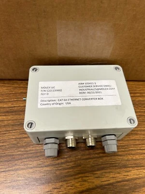 Molex Ethernet Converter Box 1201110002 - Image 1 of 2
