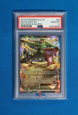 2012 Pokemon Black & White Rayquaza EX Dragons Exalted #85/124 GEM MINT PSA 10