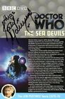 Doctor Who: The Sea Devils DVD Insert Signed by KATY MANNING