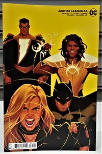 DC COMICS JUSTICE LEAGUE #65 DAVID TALASKI VARIANT COVER