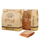 50 Pcs Kraft Paper Loaf Bread Packaging BagsToast Bakery Food Packaging Bag ...