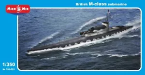 Mikro Mir 350-025 britisches M-Klasse Militär-U-Boot 1/350 Maßstab - Bild 1 von 12